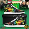 Oregon Ducks x Grateful Dead Nike Custom Air Jordan 1 Running Sneakers Shoes 2 Oregon Ducks x Grateful Dead Nike Custom Air Jordan 1 Running Sneakers Shoes