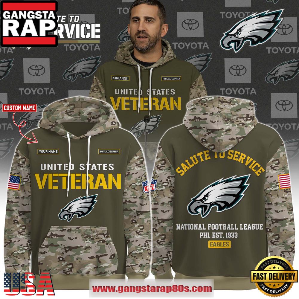 Philadelphia Eagles 2025 NFL Veteran Birthday Limited Edition Hoodie Shirt