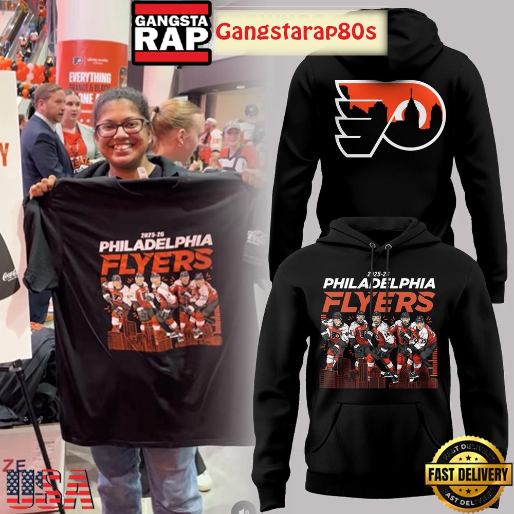 Philadelphia Flyers Hockey Pride 2025 2026 Special Edition All Over Print Hoodie