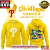 Philadelphia Phillies x Childhood Cancer Awareness Day 2025 Special All Over Print Hoodie Shirt