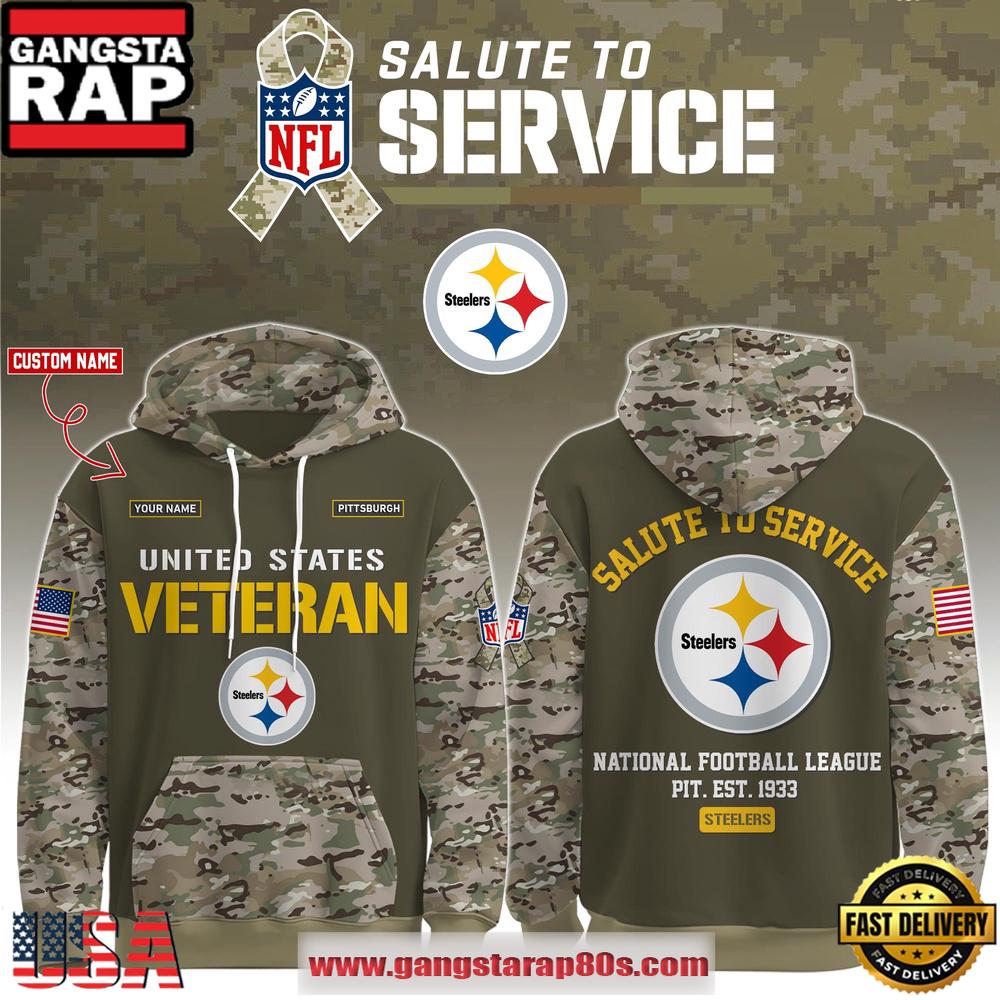 Pittsburgh Steelers 2025 NFL Veteran Birthday Limited Edition Hoodie Shirt