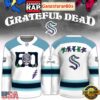 Seattle Kraken x Grateful Dead 60 Years Special Edition Hockey Jersey