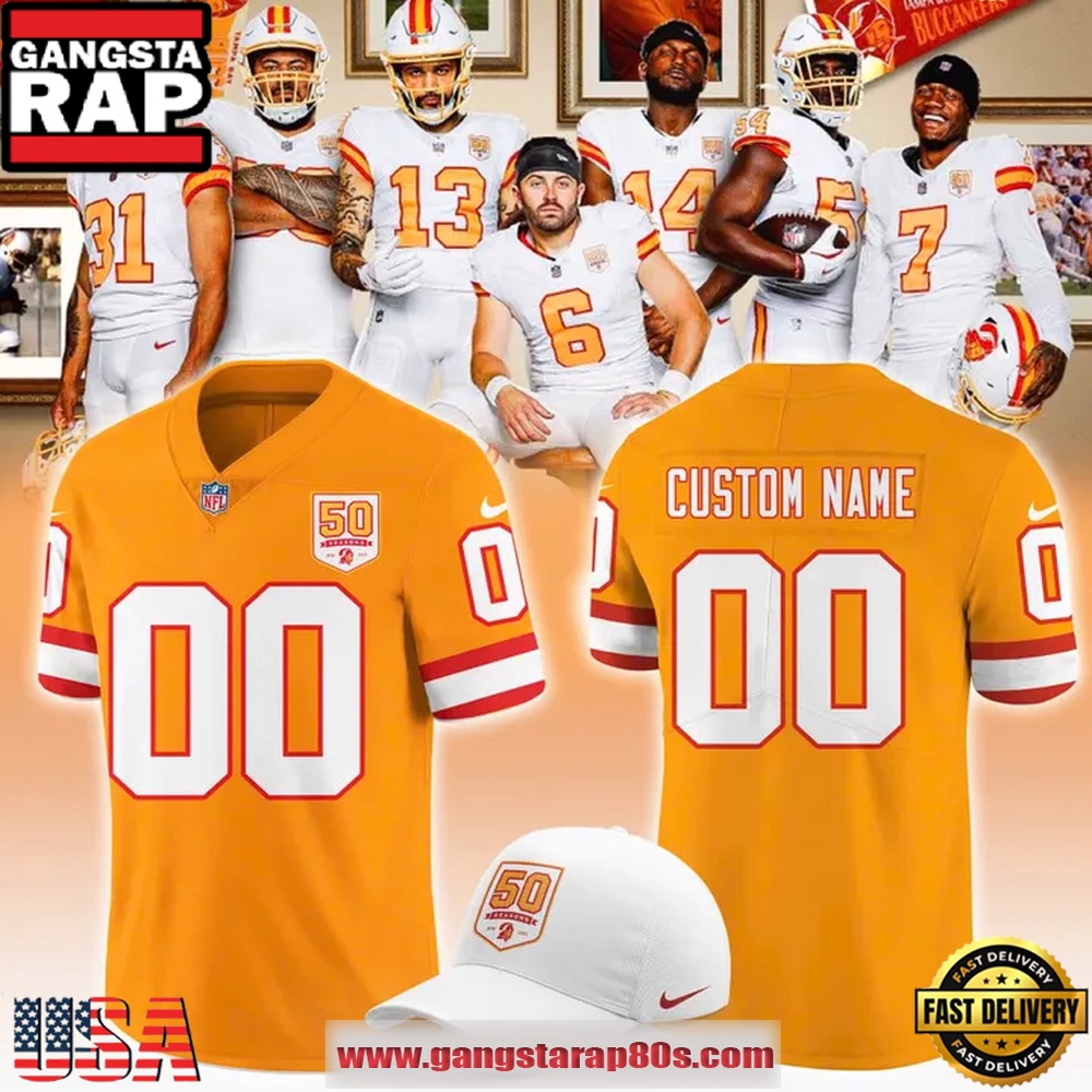 Tampa Bay Buccaneers Nike Creamsicle 2025 Custom Football Jersey Tampa Bay Buccaneers Nike Creamsicle 2025 Custom Football Jersey