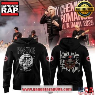 Tampa Bay Buccaneers x My Chemical Romance Tour 2025 All Over Print Hoodie Shirt