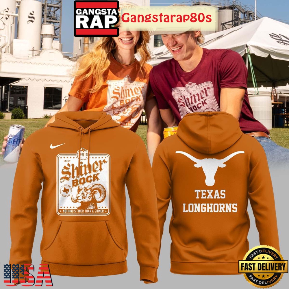 Texas Longhorns Shine Bock Nothing's Finer Than A Texas Saturday Special Edition All Over Print Hoodie