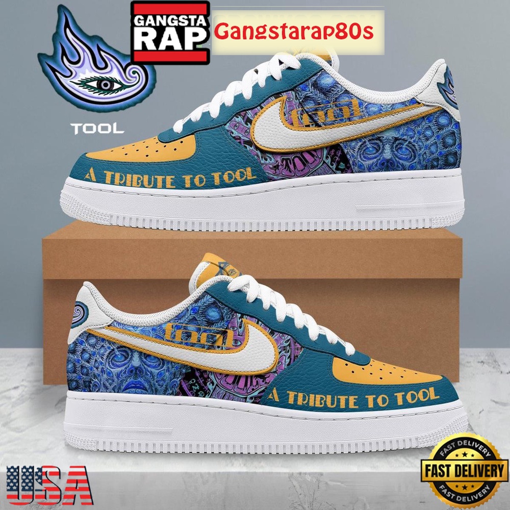 Tool A Tribute To Tool Band Air Force 1 Running Sneakers Shoes