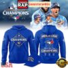 Toronto Blue Jays 2025 American League Champions Unisex Hoodie 2 Toronto Blue Jays 2025 American League Champions Unisex Hoodie