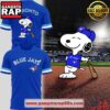 Toronto Blue Jays Peanuts Night Snoopy Unisex 3D Shirt