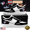 Toronto Blue Jays x The Weeknd World Series 2025 Black Custom Air Force 1 Sneakers Shoes 3 Toronto Blue Jays x The Weeknd World Series 2025 Black Custom Air Force 1 Sneakers Shoes