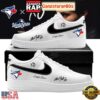 Toronto Blue Jays x The Weeknd World Series 2025 White Custom Air Force 1 Sneakers Shoes 3 Toronto Blue Jays x The Weeknd World Series 2025 White Custom Air Force 1 Sneakers Shoes