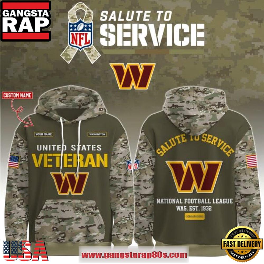 Washington Commandersn 2025 NFL Veteran Birthday Limited Edition Hoodie Shirt