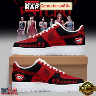 Babymonster Spycho We Go Up Air Force 1 Sneakers Shoes