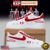 Babymonster Spycho We Go Up White Red Air Force 1 Sneakers Shoes