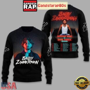Bailey Zimmerman Different Night Same Rodeo Tour 2026 Sweatshirt