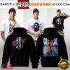 BAPE X SPOTIFY X SYNA By Central Cee Black New Design Hoodie