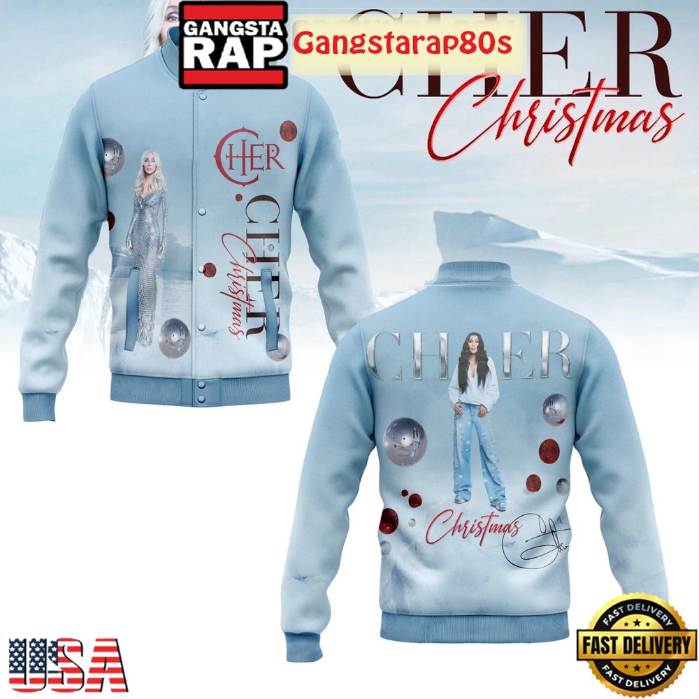 Cher Christmas 2025 Limited Edition Baseball Jacket