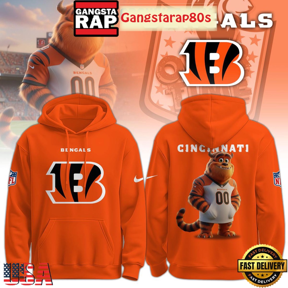 Cincinnati Bengals x Monsters 2025 Limited Edition Hoodie