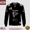 NFL Atlanta Falcons x Bad Bunny Super Bowl 2026 Special Edition Custom Sweatshirt 5 Custom Name Atlanta Falcons x Bad Bunny Super Bowl 2026 3D Sweatshirt