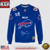 Custom Name Buffalo Bills x Bad Bunny Super Bowl 2026 3D Sweatshirt