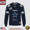Custom Name Dallas Cowboys x Bad Bunny Super Bowl 2026 3D Sweatshirt