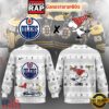 Edmonton Oilers x Snoopy Winter 2025 Ugly Xmas Sweater 2 Edmonton Oilers x Snoopy Winter 2025 Ugly Xmas Sweater