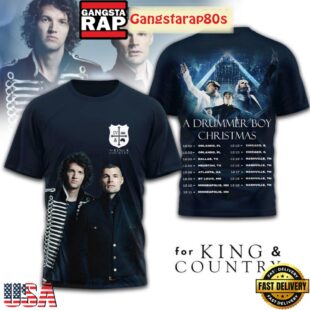 For King & Country A Drummer Boy Christmas 2025 3D Shirt