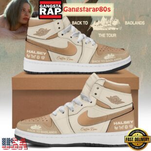 Halsey Back To Badlands Tour 2025 Custom Air Jordan 1 Sneakers Shoes