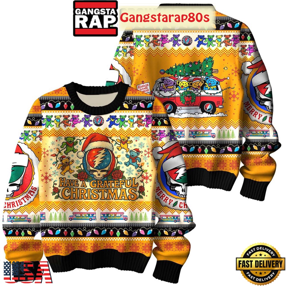 Have A Grateful Christmas 2025 Ugly Sweater