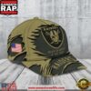 Las Vegas Raiders 2025 Salute to Service Classic Baseball Cap