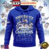 Los Angeles Dodgers Celebration Back 2 Back World Series Champions Special Edition Hoodie 2 Los Angeles Dodgers Celebration Back 2 Back World Series Champions Special Edition Hoodie