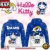 Los Angeles Rams 2025 Football Christmas Hello Kitty Hoodie Shirt