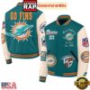 Miami Dolphins Go Fins Est 1966 New Edition Baseball Jacket 2 Miami Dolphins Go Fins Est 1966 New Edition Baseball Jacket