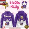 Minnesota Vikings 2025 Football Christmas Hello Kitty Hoodie Shirt