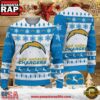NFL Los Angeles Chargers 2025 Reindeer Christmas Tree Ugly Xmas Sweater