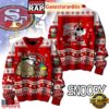 NFL San Francisco 49ers x Peanuts Snoopy New 2025 Ugly Christmas Sweater