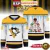NHL Pittsburgh Penguins Christmas New 2025 Custom Number Hockey Jersey