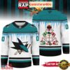 NHL San Jose Sharks Christmas New 2025 Custom Number Hockey Jersey