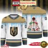 NHL Vegas Golden Knights Christmas New 2025 Custom Number Hockey Jersey