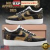 NHL Vegas Golden Knights Military Appreciation 2025 Custom Air Force 1 Sneakers Shoes