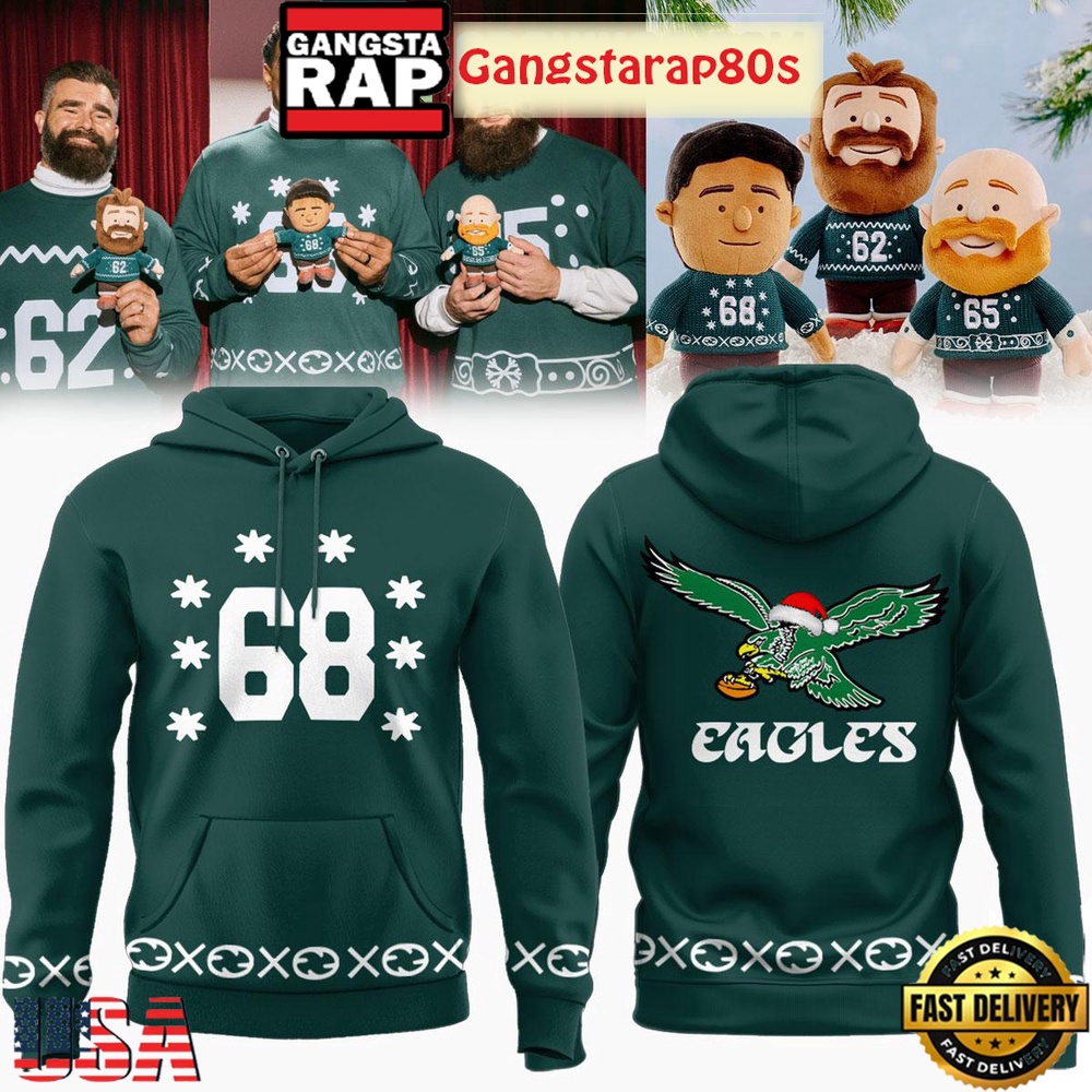 Philadelphia Eagles Christmas Holiday Go Birds Unisex Hoodie