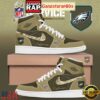 Philadelphia Eagles Salute To Service Limited Edition Custom Air Jordan 1 Sneakers Shoes 2 Philadelphia Eagles Salute To Service Limited Edition Custom Air Jordan 1 Sneakers Shoes