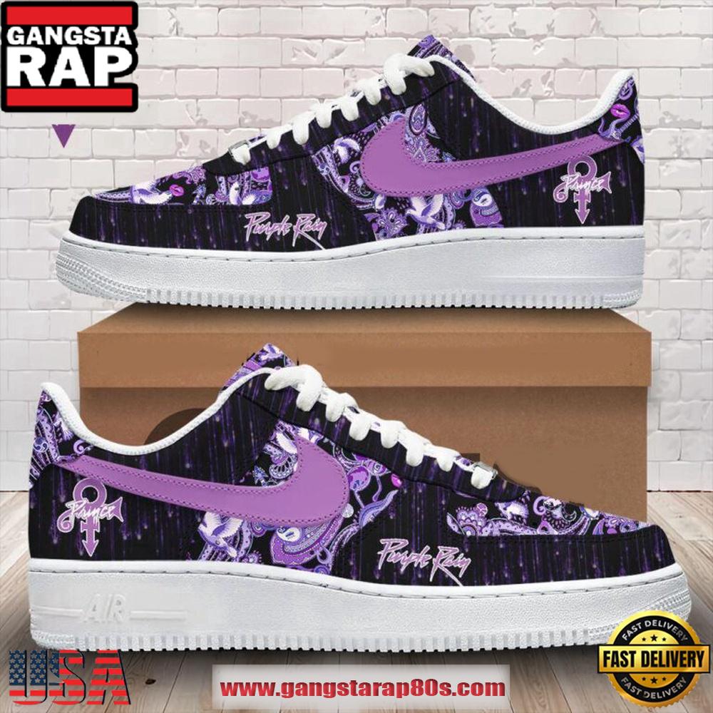 Prince Music Air Force 1 Shoes For Fans