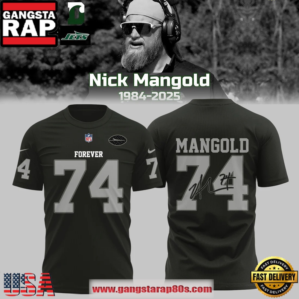 Rest In Peace Forever 74 Nick Mangold 3D Shirt