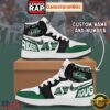 Saskatchewan Roughriders Custom Name Number Air Jordan 1 Sneakers Shoes