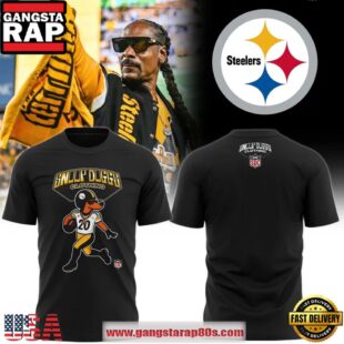 Snoopy Pittsburgh Steelers NFL 2025 Black Football Unisex T Shirt