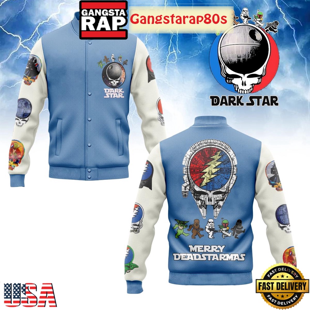 Star Wars x Grateful Dead Christmas 2025 Baseball Jacket