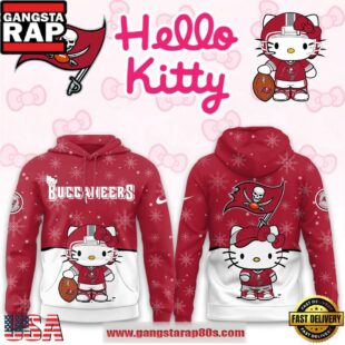 Tampa Bay Buccaneers 2025 Football Christmas Hello Kitty Hoodie Shirt