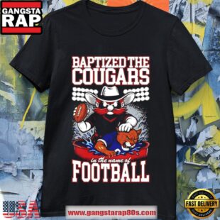 Texas Tech Beat BYU Baptized The Cougars In The Name Of Football 2025 T Shirt