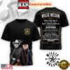 Willie Nelson If We Make It Through December Black 3D Shirt