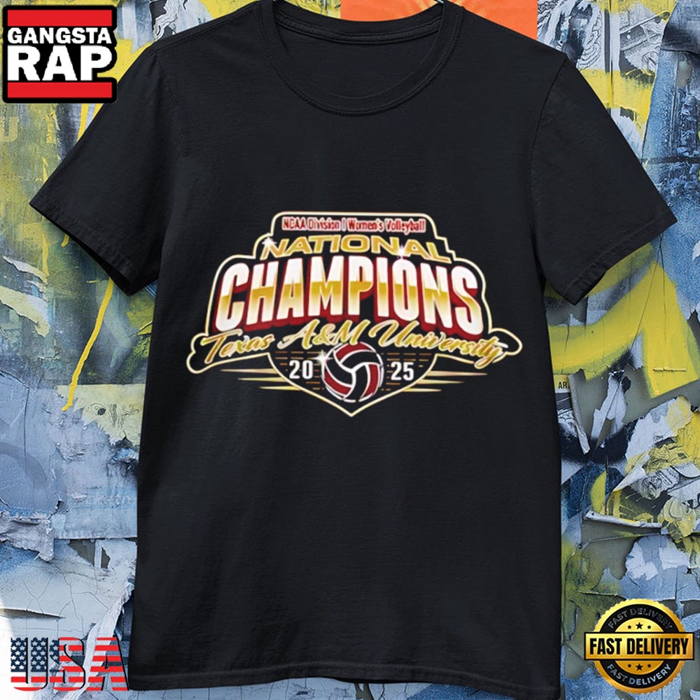 2025 National Champions Texas A&M Aggies T Shirt